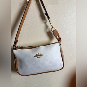 Coach White Nolita shoulderbag